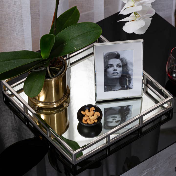 CLASSIC TOUCH DECOR INC. - Wholesale Decorative Tray - 16” Square Mirror Tray1