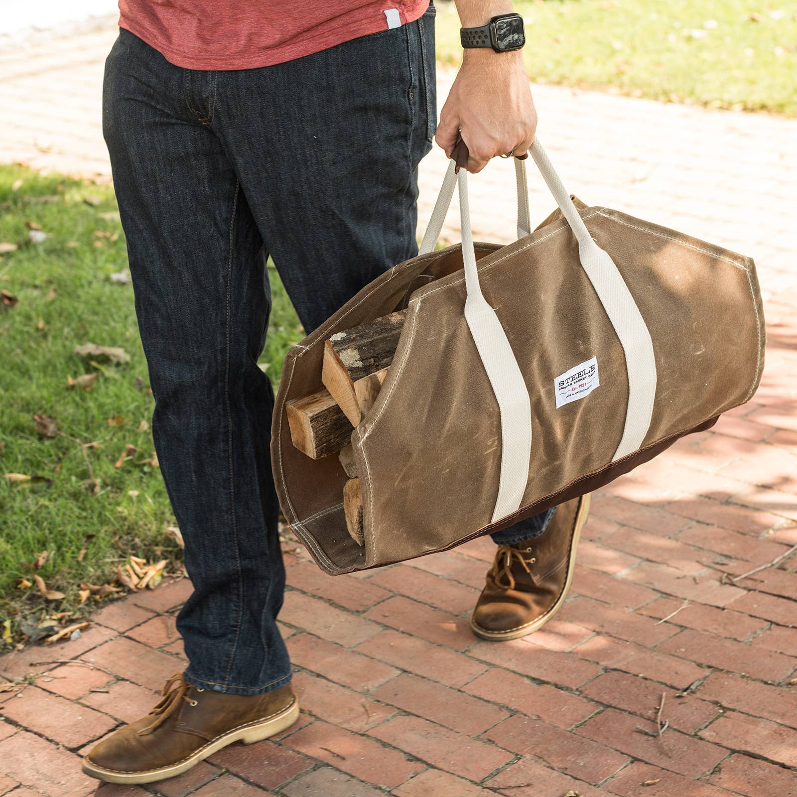 Steele Canvas Basket Corp. - Wholesale Fire Pit - Steele Log Carrier16