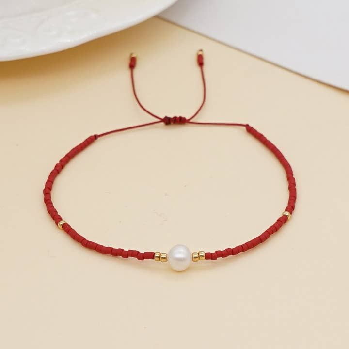 ACCITY - Wholesale Beaded Bracelet - HAND-WOVEN FASHIONABLE RICE BEADS BRACELET_CWAB462126