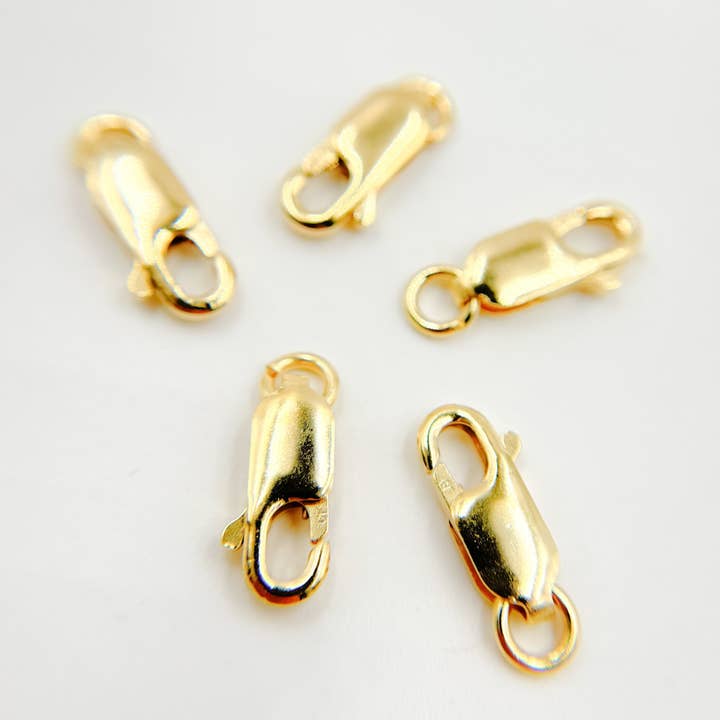 Tresor Jewelry Inc. - Wholesale Clasp - 2925LC2WRGF. 12mm Gold Filled Lobster Clasp