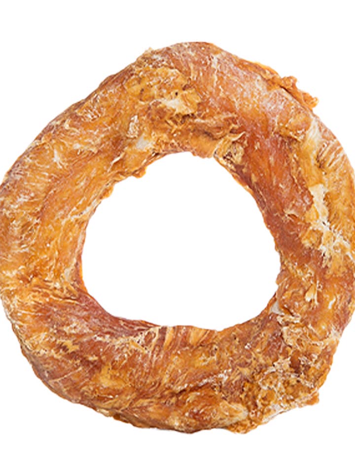 Snack per cani - Ciambella al pollo - 1 pezzo per la vendita all'ingrosso da parte di Kivo Petfood