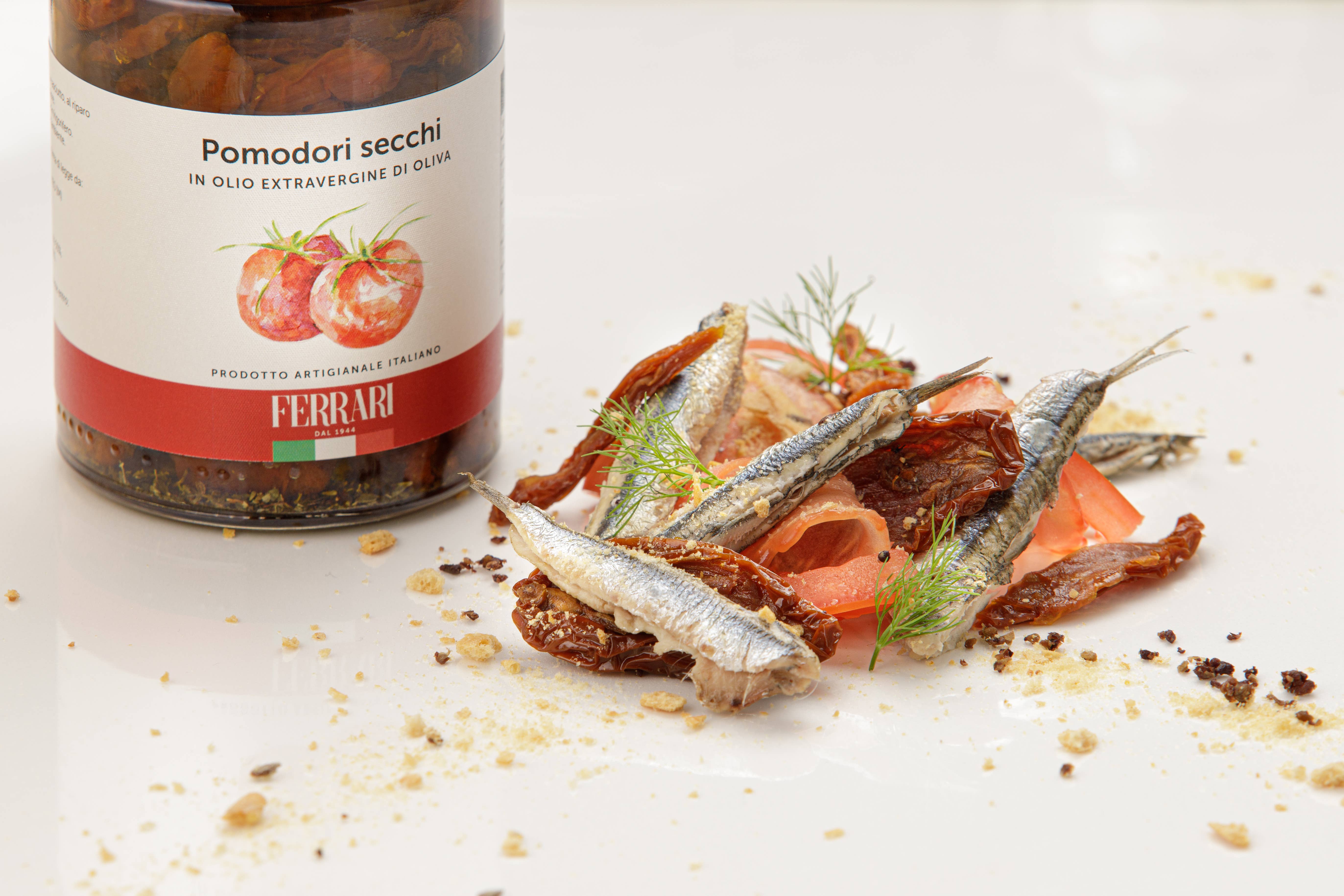 OLIO FERRARI - Wholesale Dried Spice - Sun-dried tomatoes in extra virgin olive oil 300 g3