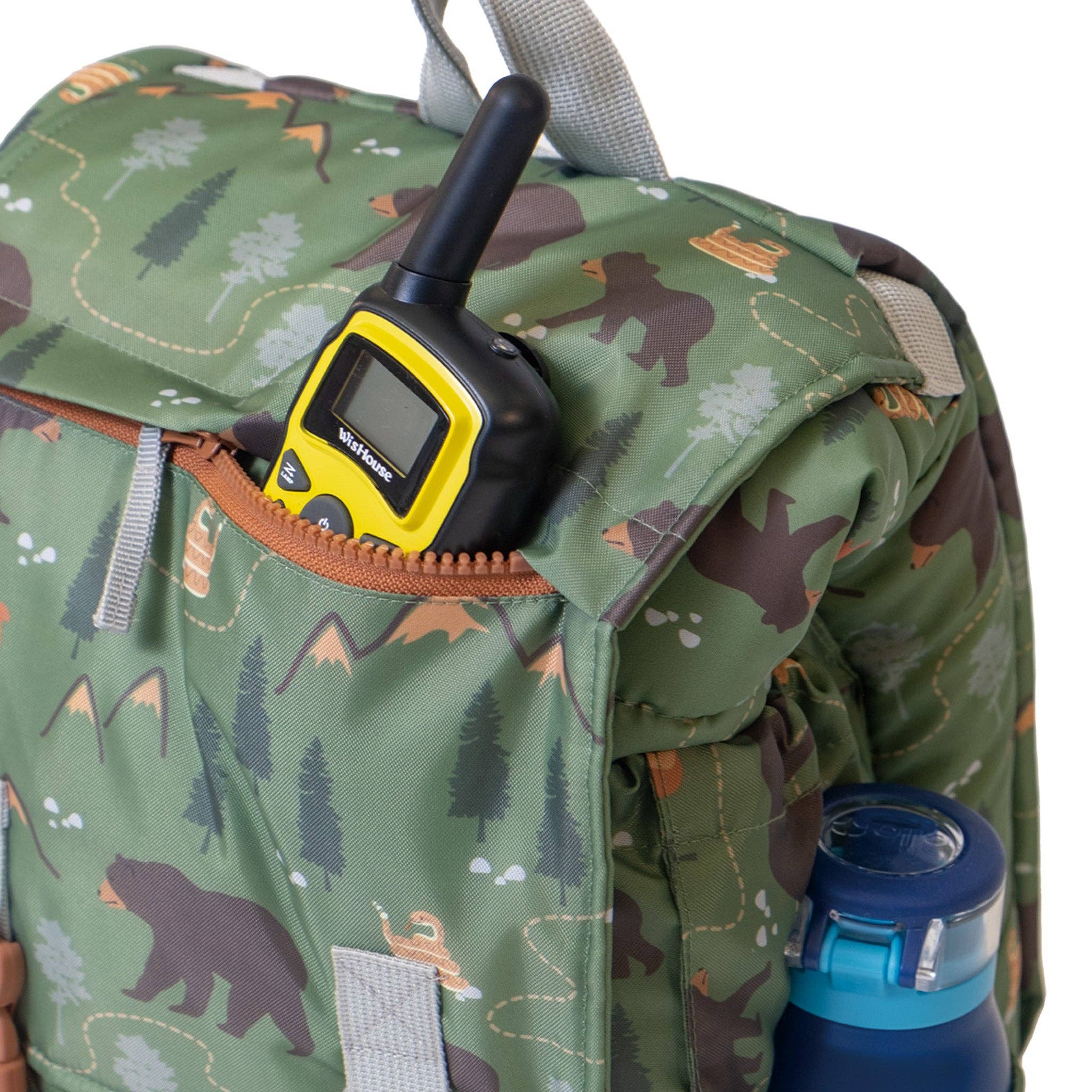 Mimish - Vendita all'ingrosso Zaino - Bambini - Sleep-N-Pack™ – Taglia per Bambini Piccoli | Amici Stampati: Sentiero degli Orsi da Campeggio6