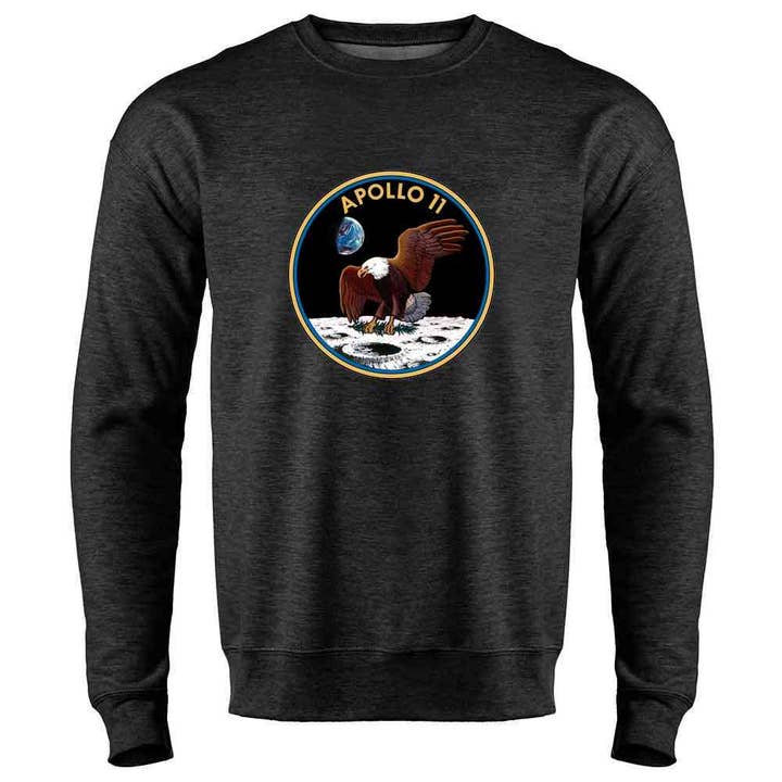 Pop Threads - Wholesale T-shirt (graphic) – unisex - Apollo 11 Mission Patch NASA Approved Long Sleeve6