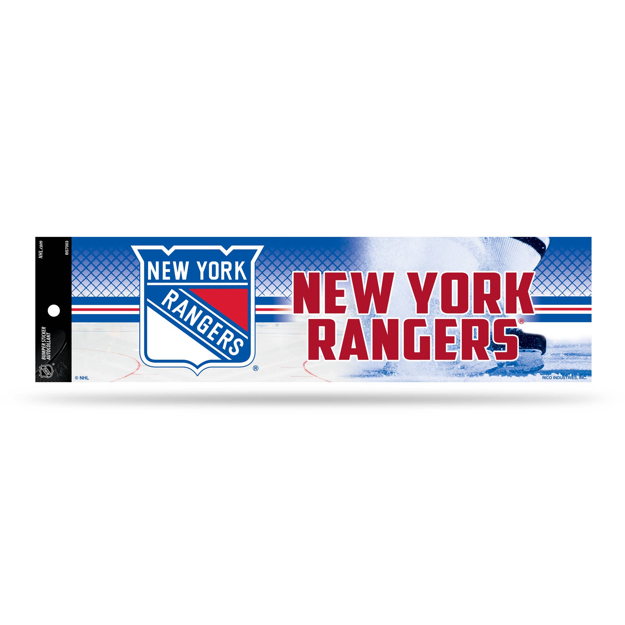 Rico Industries - Vente Autocollant - Autocollant Pare-chocs des Rangers de New York0