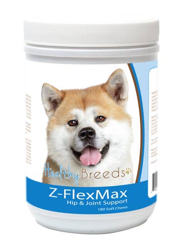 Akita Z-Flex Max Support de hanche et d'articulation pour chien 180 Count pour la vente par Healthy Breeds