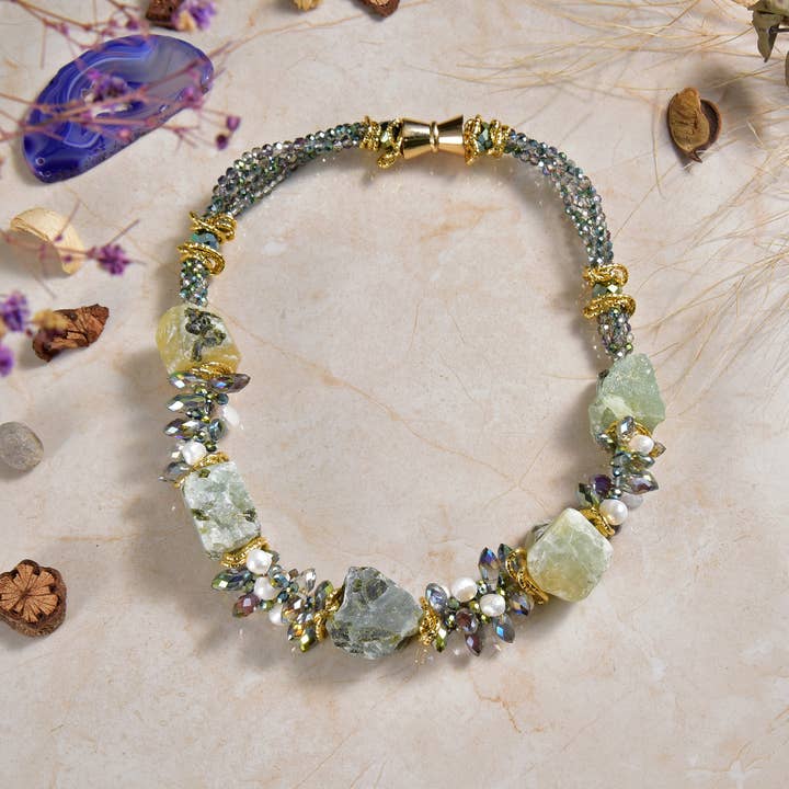 IST Jewelry - Wholesale Beaded/Pearl Necklace - Gemstones & Crystal Short Necklaces