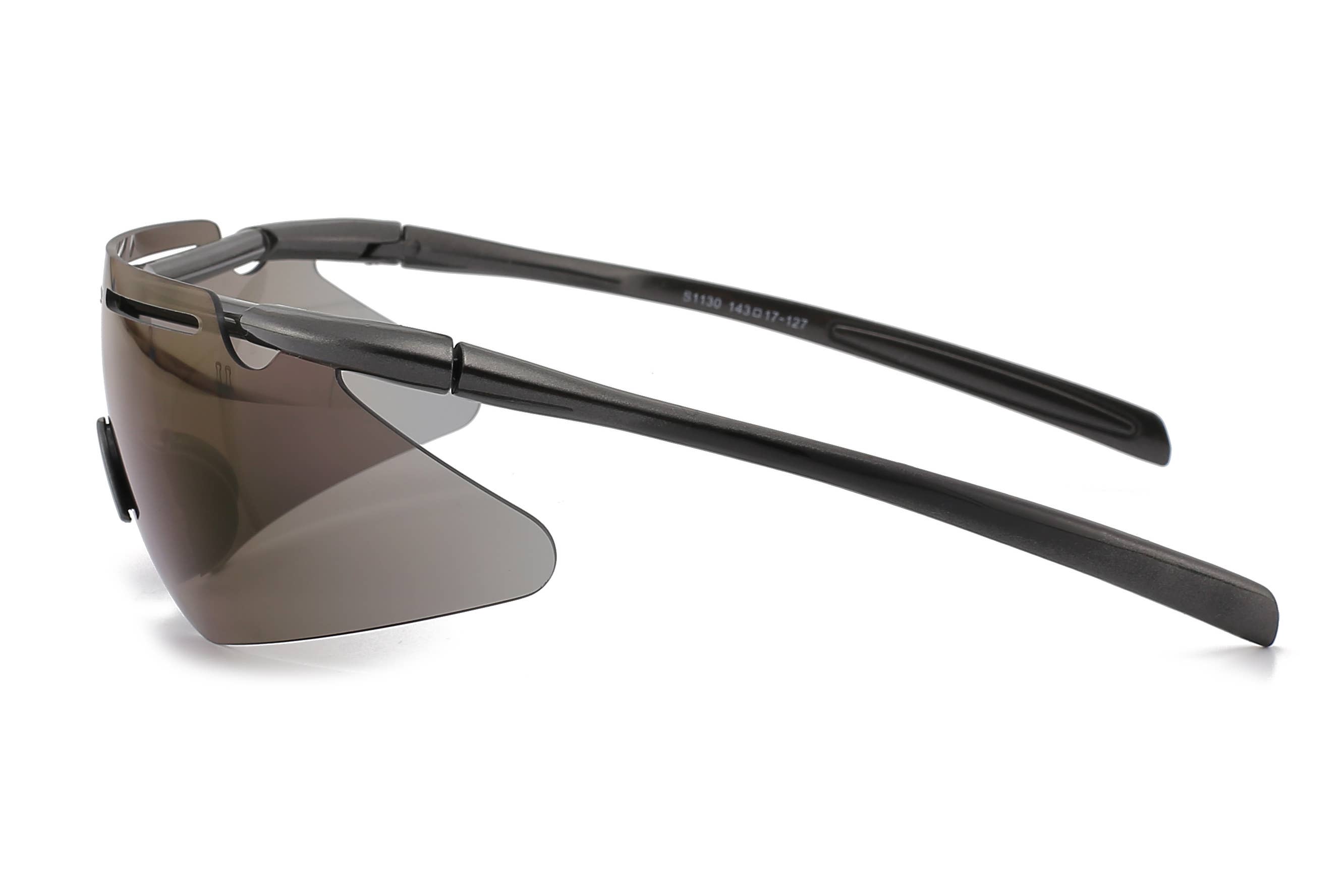 Trio Trading - Vente Lunettes de soleil – unisexe - Lunettes de cyclisme sportives, lot de 12 paires, couleurs assorties2