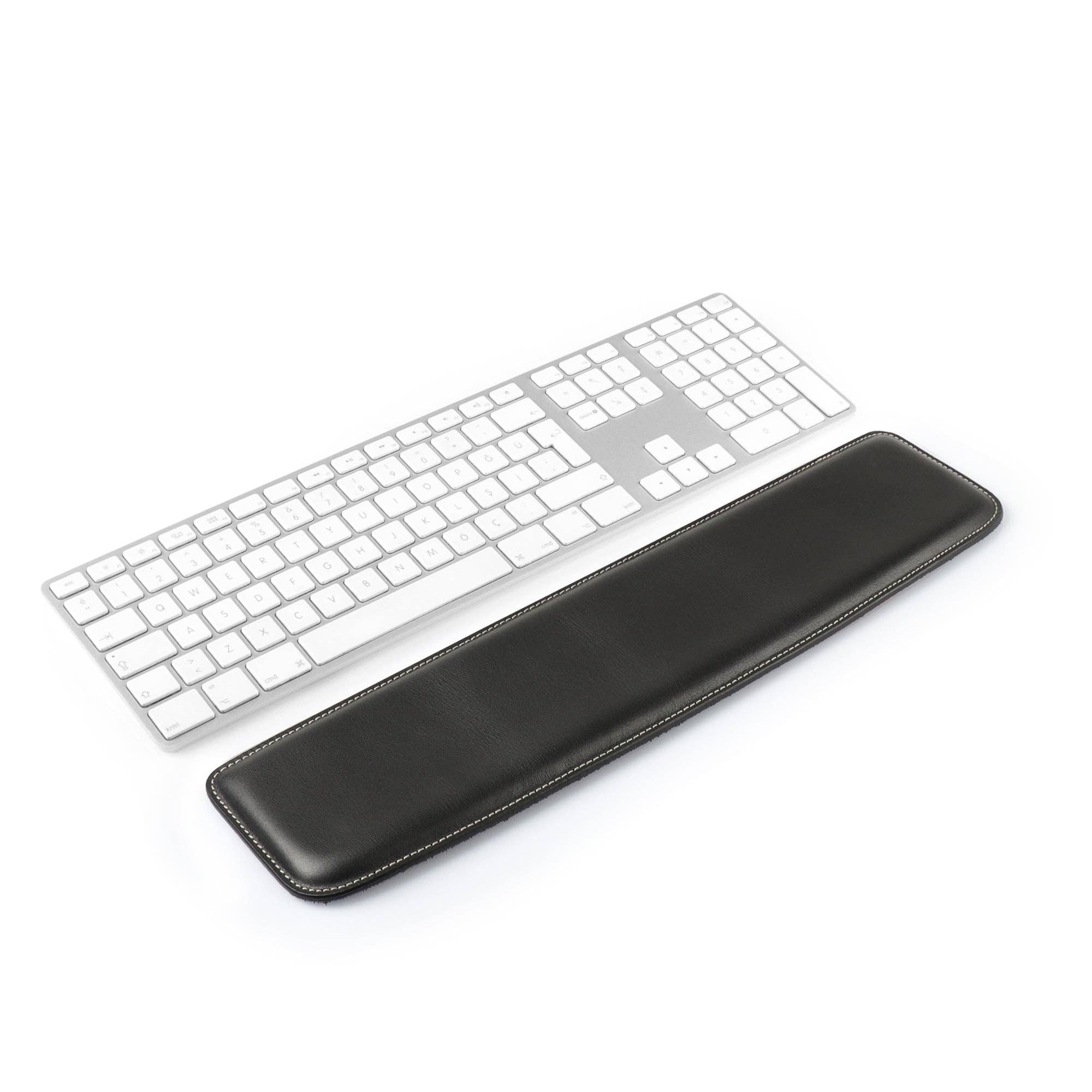 Londo - Vente Clavier - Londo Tapis de Clavier - Support Ergonomique en Cuir Véritable de Qualité Supérieure pour un Confort de Frappe au Travail et à la Maison30