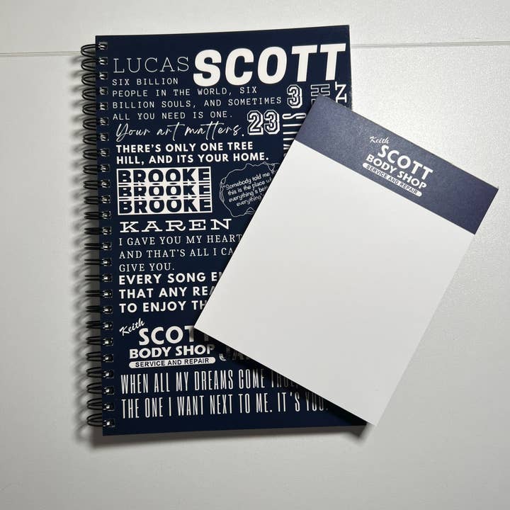 Detailed By Me Inc. – wholesale Notepad – One Tree Hill OTH Ravens Keith Scott Notepad
