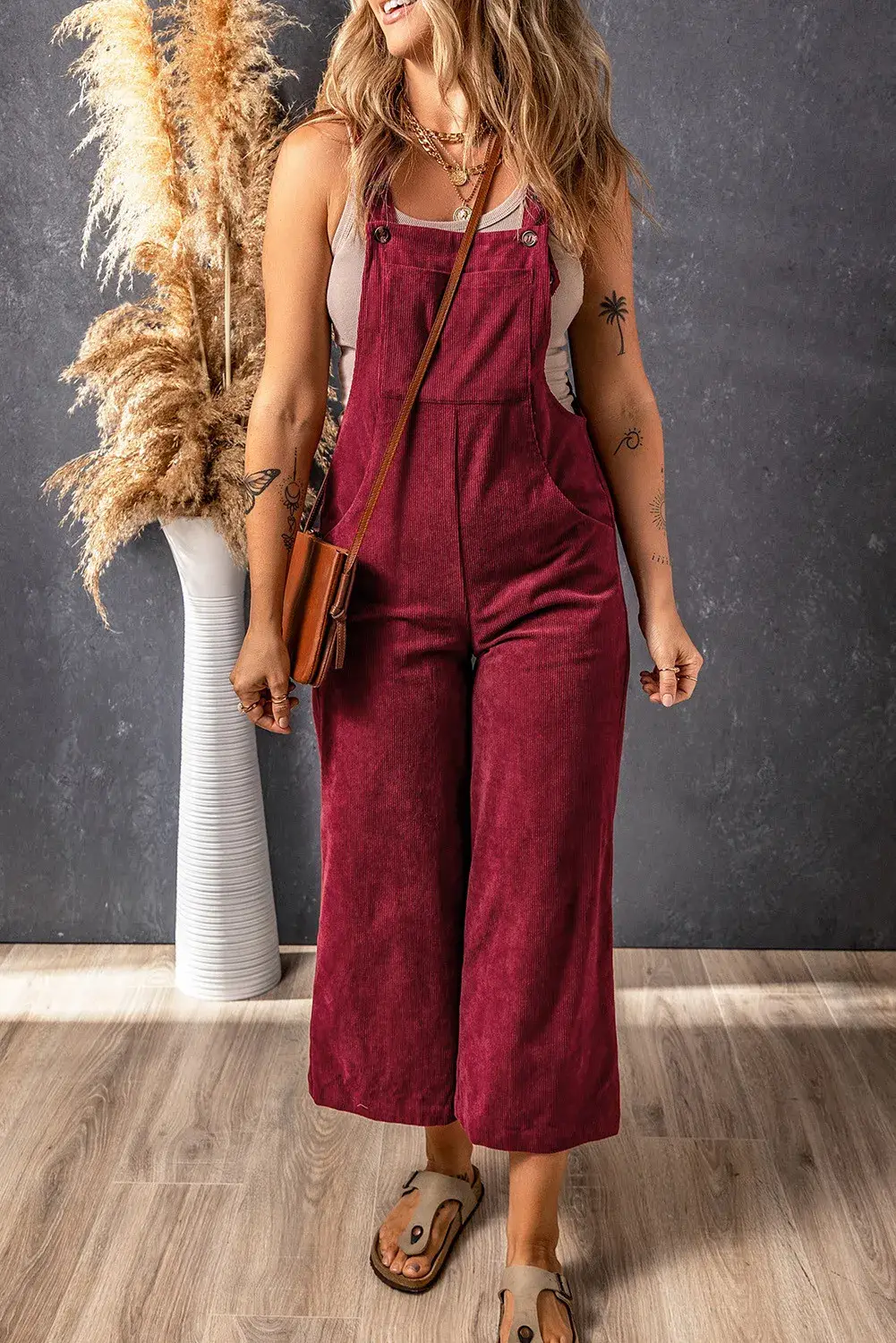 Corduroy overalls hot sale with bibs