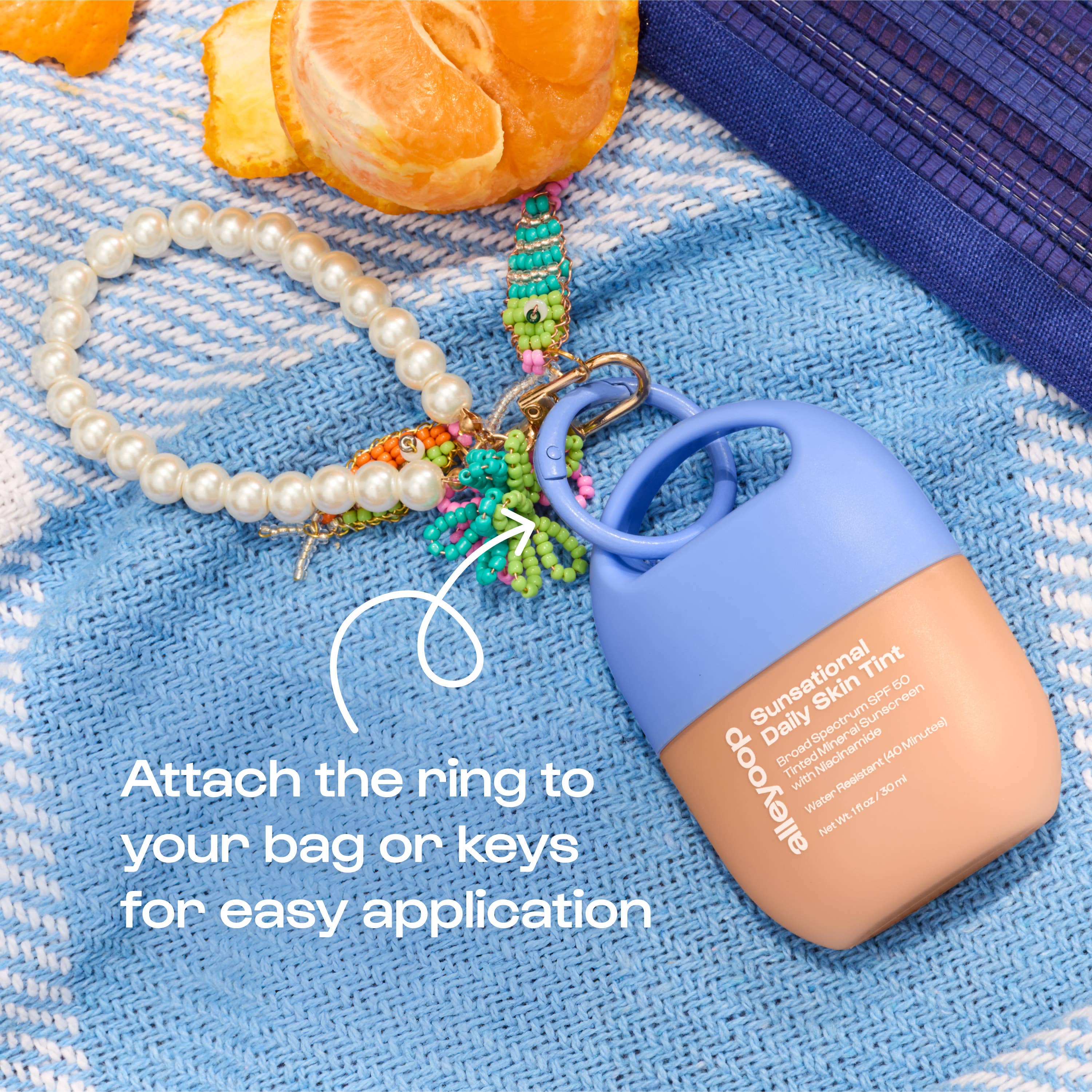 Alleyoop Makeup | Clean Beauty & Wellness - Wholesale Tinted Moisturizer - Glimmer Sunsational SPF 50 Skin Tint w/ Niacinamide | Clean7