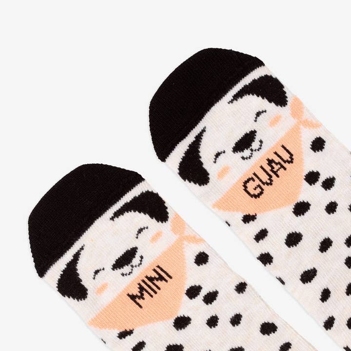 UO - Venta al por mayor Calcetines - Unisex - Kit Grandes Y Peques "Mami Y Mini Guau"