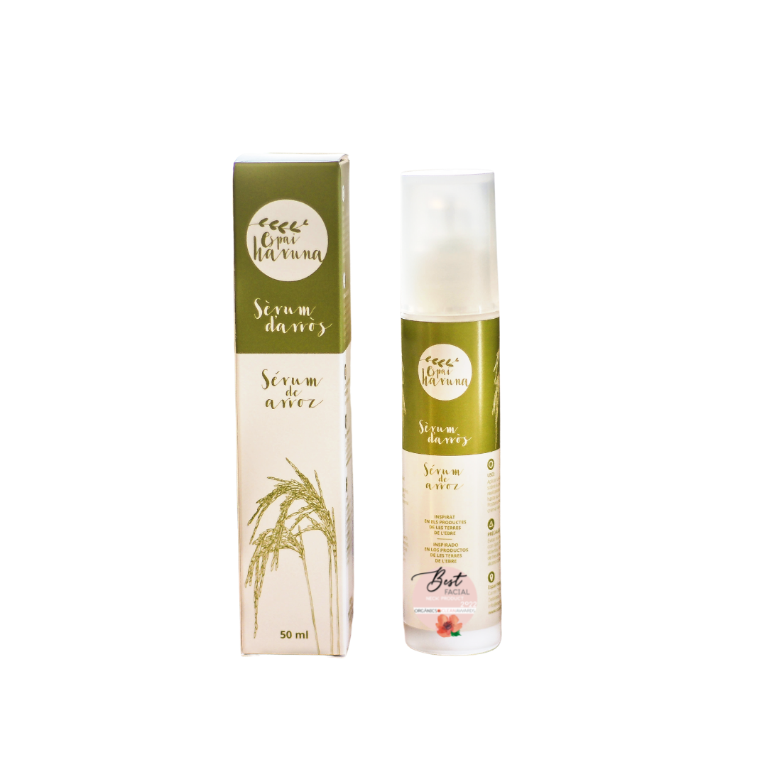 ESPAI HARUNA®️ Cosmètics - Vente Concentré/sérum pour le visage - Sérum visage au riz biologique0