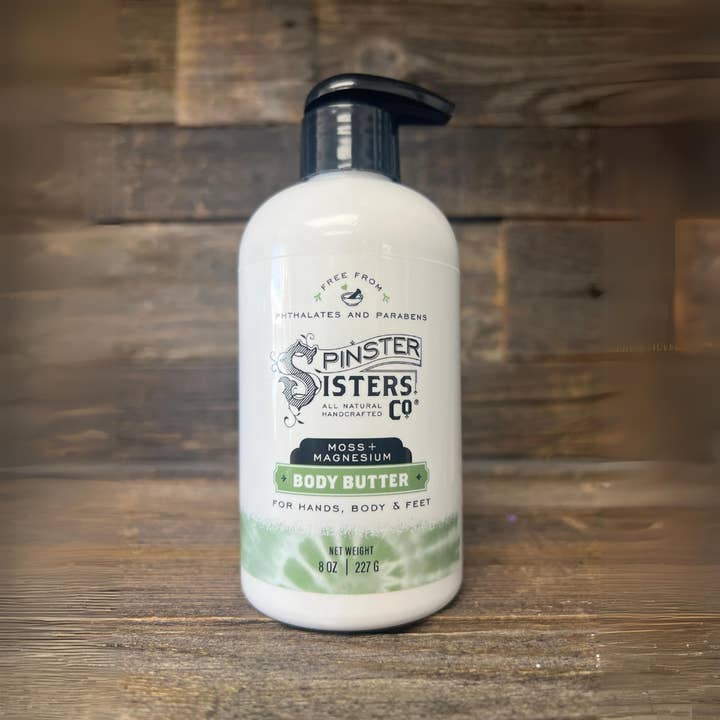 Spinster Sisters Co. / Old Salt Grooming Supply - Wholesale Body Balm/Butter - Sea Moss & Magnesium Body Butter for Muscle Relief