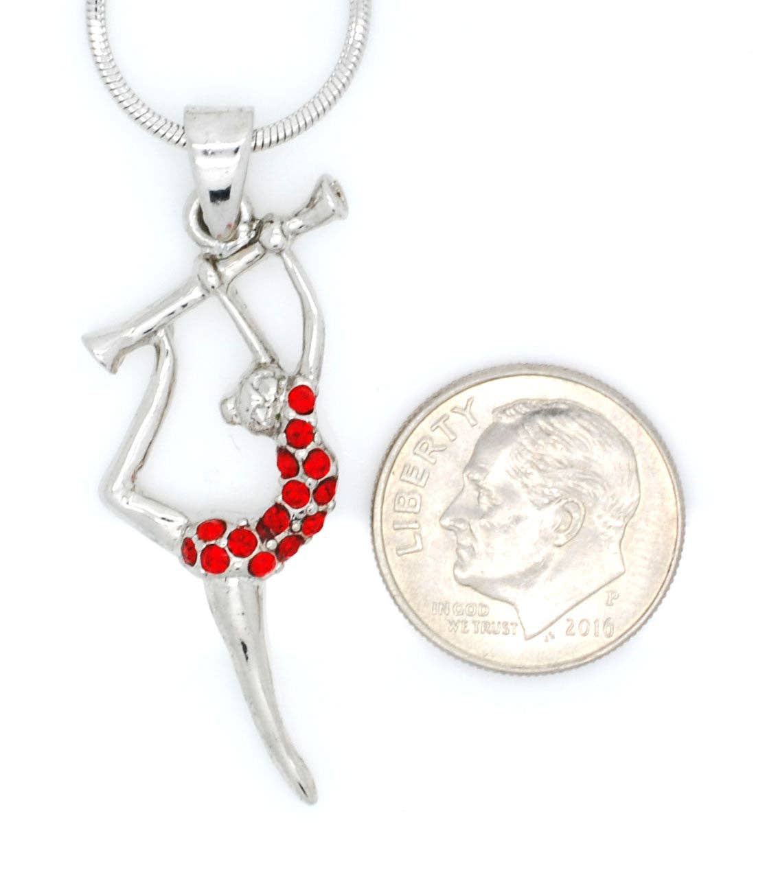 Fan Star Jewelry - Wholesale Pendant/Charm Necklace - Twirling Girl Necklace1