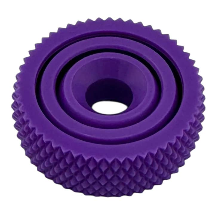 Kahn Creations - Sensory Friendly and Custom Products - Wholesale Fidget Toy - Kids - Textured Gyro Fidget Spinner