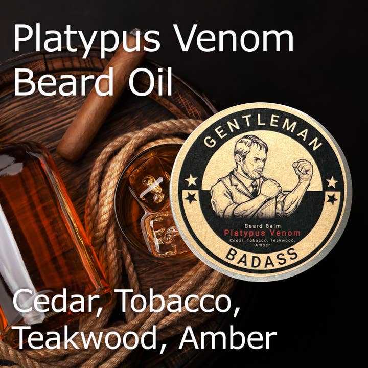 Platypus Venom Beard Balm - 2 oz. for wholesale by Gentleman Badass