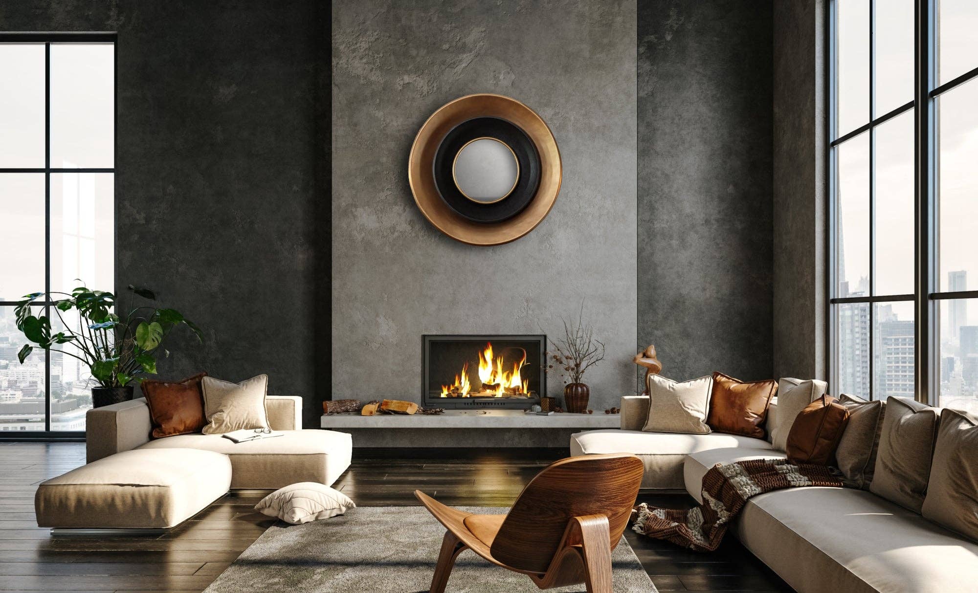 Bentley & Bo - Wholesale Wall Mirror - Maya Metal Mirror1