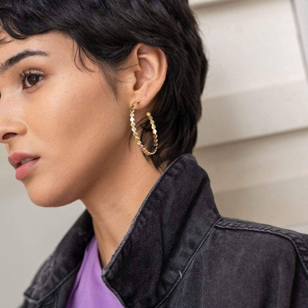 Jennifer Zeuner Jewelry - Wholesale Hoop Earrings - Margaux 2" Hoops2