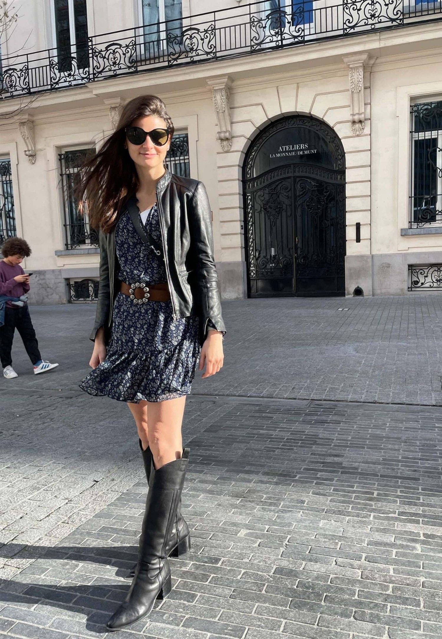 Mangará Atelier - Wholesale Boots - Women's - Brown Calf Leather Knee-High Boots – Women’s Block Heel Riding Boots2