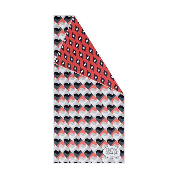 Bok Beach Life AUSTRALIA - Wholesale Beach towel - Tidal Groove - Sand Free Towel6