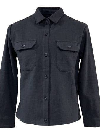 Women's Flannel Shacket 9 OZ for wholesale by Woolly Dry Goods