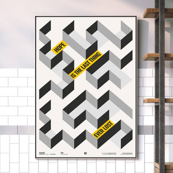 Laberinto para venta al por mayor de PosterLad