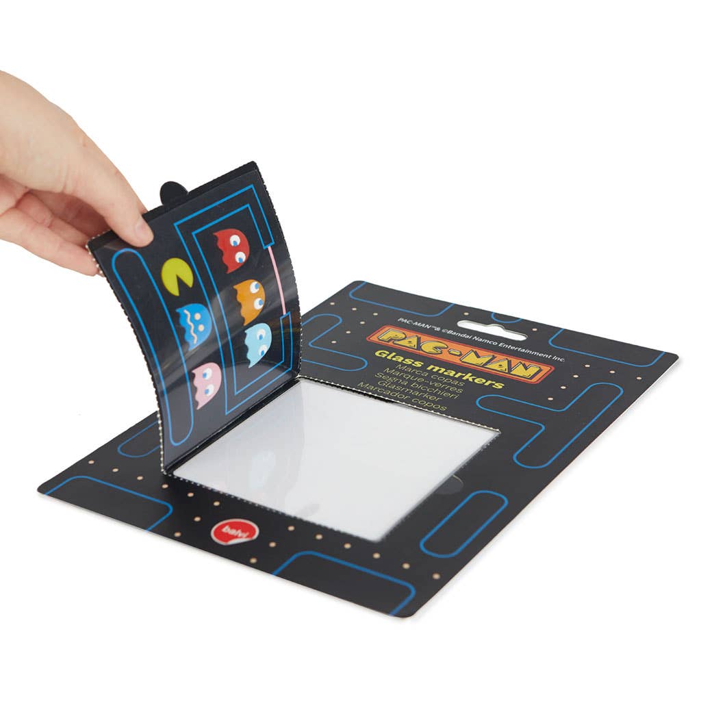 Balvi - Wholesale Wine/Cocktail Glass Markers - Pac-Man x6 cup holder, silicone4