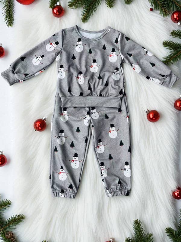 luluclothes - Wholesale Top & Pant Set - Kids - Christmas top & pant 2pc boy sweatshirts set DLH28901