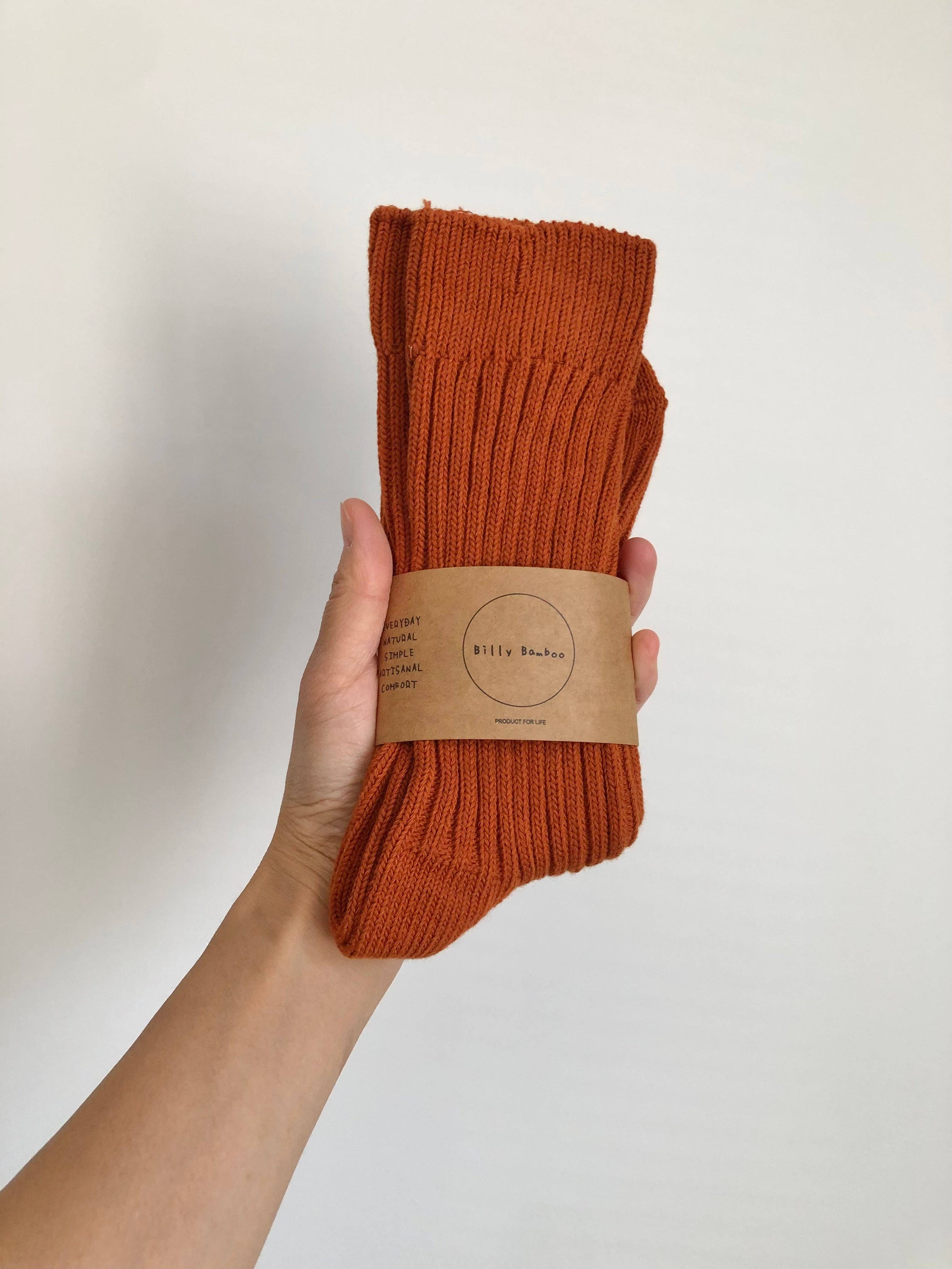 Billy Bamboo - Wholesale Socks - Unisex - RIBBED COTTON HIGH SOCKS - pastel22