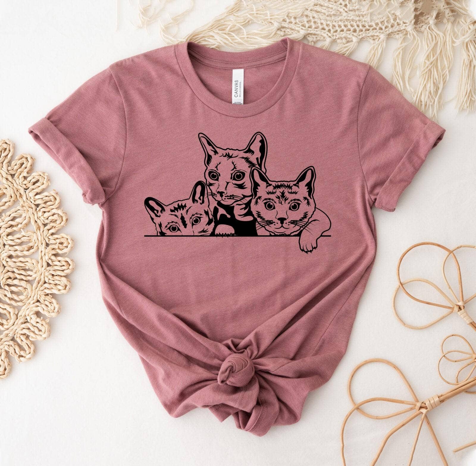VibeClothing - Wholesale Screen Printed T-Shirt - Women's - Cats T-shirt0
