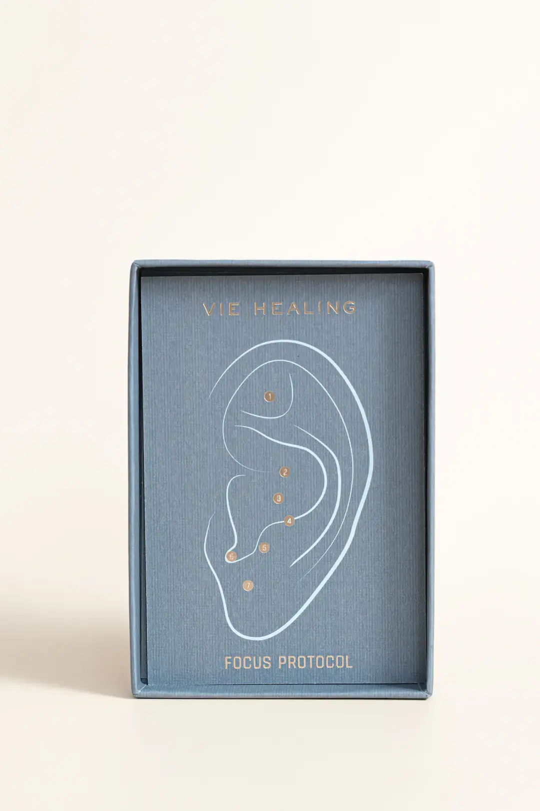 VIE HEALING - Vente Accessoire d'acupuncture - Le kit Cool, Calm, Collected (graines d'épis en or 24 carats)3