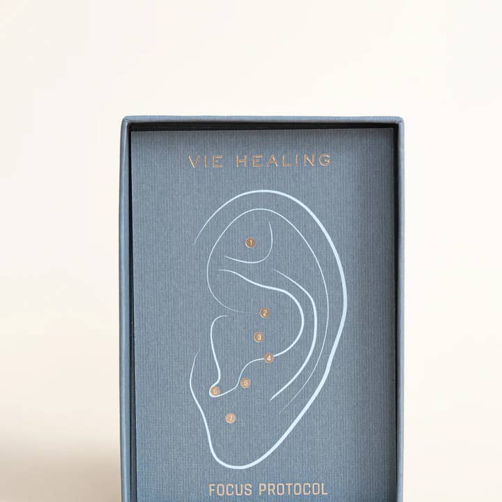 VIE HEALING - Wholesale Acupuncture Supplies - The Cool, Calm, Collected Kit (24k Gold Ear Seeds)3