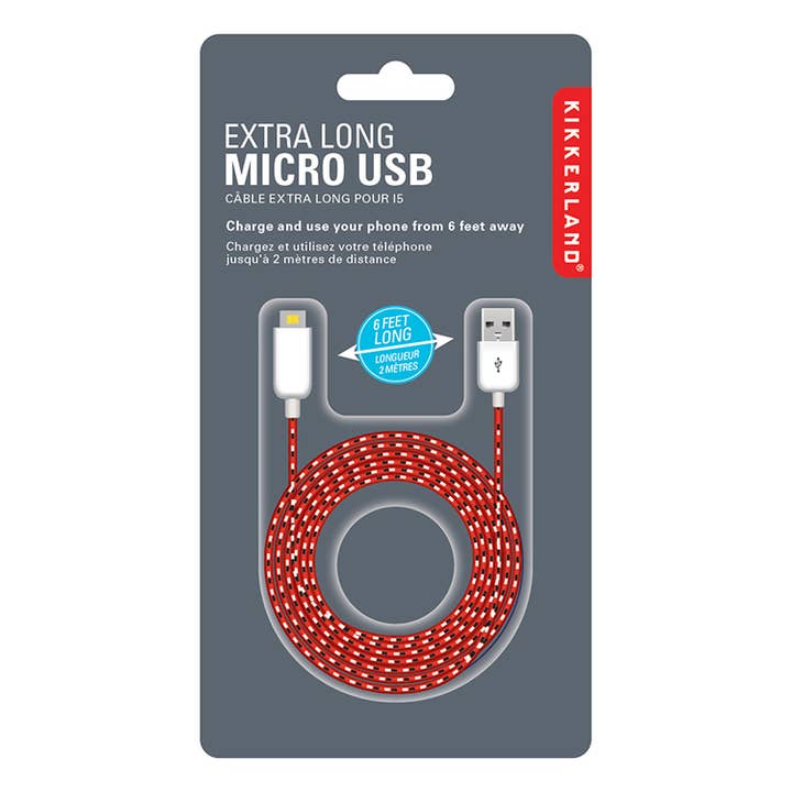 Charging Cable for wholesale by Kikkerland Design Inc