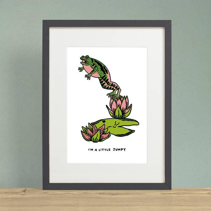 Stay Home Club - Wholesale Art Print - Jumpy Print6