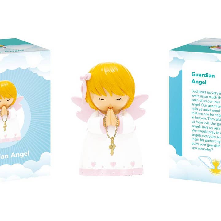 Little Drops of Water® - Wholesale Decorative Figurine - Guardian Angel Girls Collectors Edition | Divine Protection | Little Drops of Water3