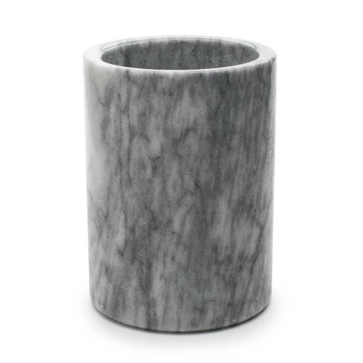 Porta-utensílios em mármore Fox Run, Branco, 4,75" x 4,75" x 7" por atacado de Fox Run Brands