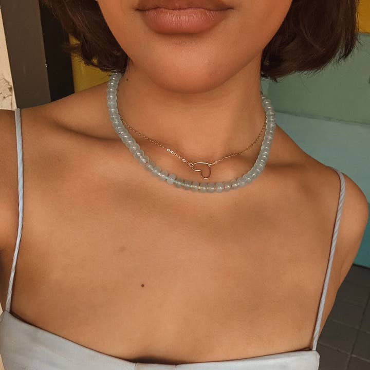 Amazonite Candy Necklace for wholesale by Tumbleweed Shop and Studio LLC