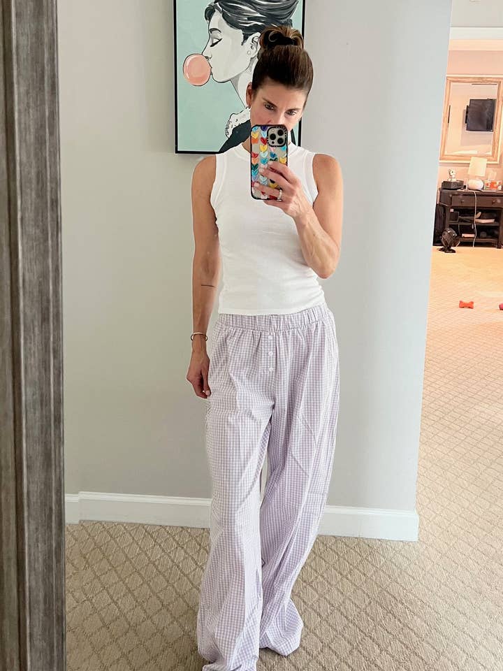 Tee 2 You - Wholesale Sleepwear Bottom - Women's - Plaid Pajama Pants (College Logo Or Greek Life)