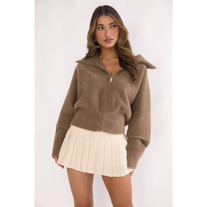 FAUX FUR JACKET / CN0047D for wholesale by One and Only Collective