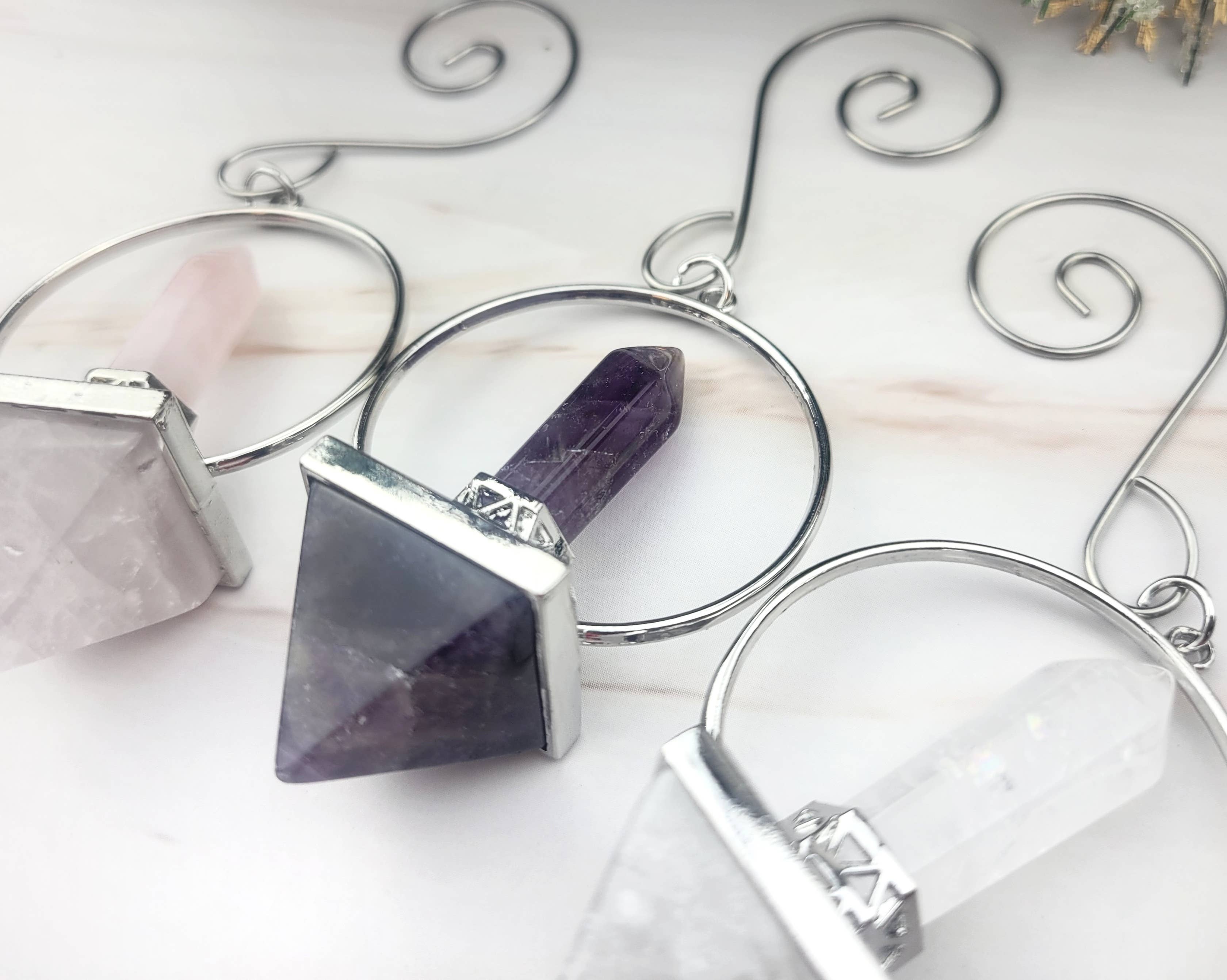 WonderLight Jewelry - Vendita all'ingrosso Decorazione - Ornamenti natalizi geometrici in cristallo - Regali di affermazione3