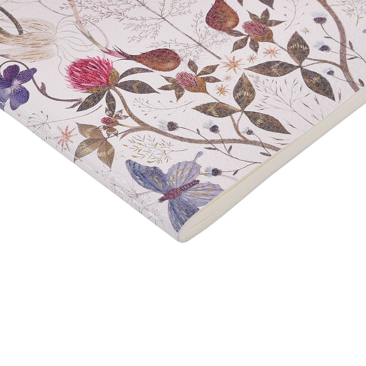 BV by Bruno Visconti - Wholesale Notebook - Vegan Leather A5 Notebook - Symmetrical Flora8