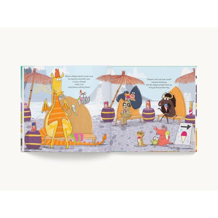 HarperCollins Focus - Wholesale Preschool Book (3-5) - Dragons Can’t Eat Snow Cones3