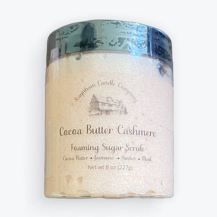 Foaming Sugar Scrub for wholesale by Raynham Candle Company
