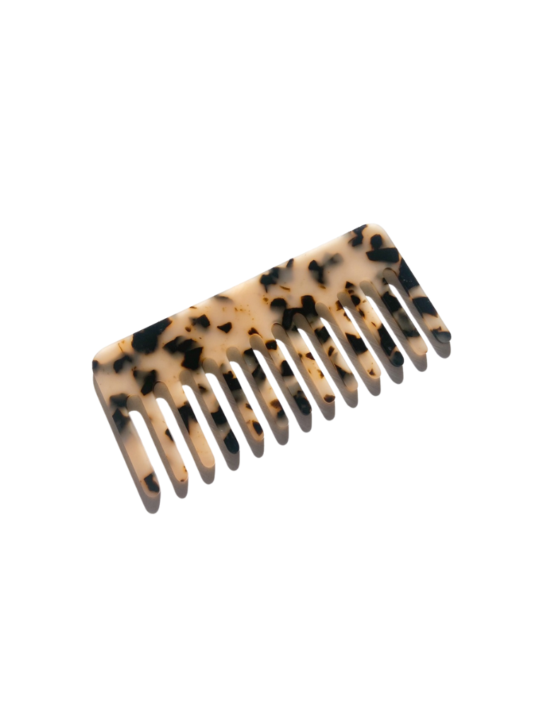 Solar Eclipse - Wholesale Hair Brush/Comb - Detangling Wide Tooth Hair Comb | Eco-Friendly Acetate6