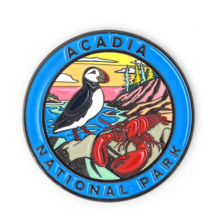Aimant de collection — Faune du parc national d'Acadia pour la vente par Cre8Travel