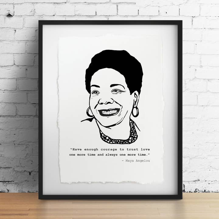 Maya Angelou pour la vente par Mar&Ella
