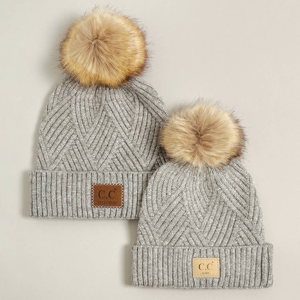 Fashion City – wholesale Beanie – Kids – Mommy and Me Matching Beanies [Kids]2