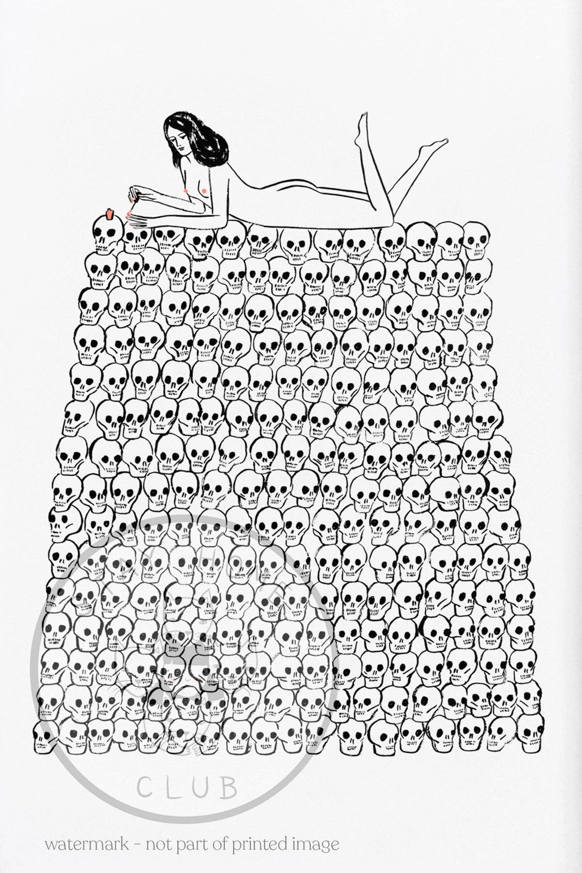 Stay Home Club - Wholesale Art Print - Nails Did Print1